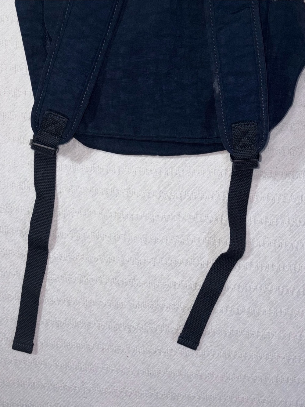 Kipling Challenger Nylon Backpack Navy Blue Laptop Travel Carry On - Picture 5 of 9